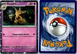 Pokemon Card - Kadabra Miscellaneous Cards & Products 064/165 2018 Promo Holo NM - Image 3