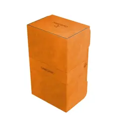 Stronghold 200+ Card Convertible Deck Box: Orange GameGenic NEW - Image 1