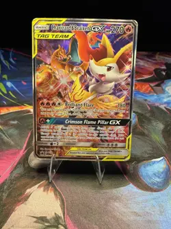 Charizard & Braixen GX SM230 Tag Team Promo – Pokemon Card - Image 1