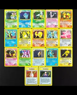 Pokemon TCG Gym Heroes/Gym Challenge Holo 17-Card Lot Erika's Venusaur + - Image 1