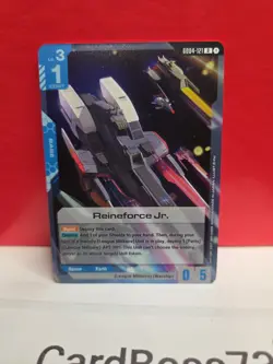 Reinforce Jr. GD04-121 R Phantom Aria Rare Foil New Gundam Card Game NM/M - Image 3