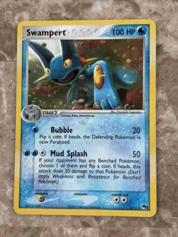 Pokemon TCG Vintage EX Era 7 Card Holographic Lot: Swampert/Pidgeot/Altaria/Muk - Image 3