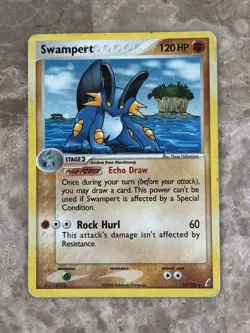 Pokemon TCG Vintage EX Era 7 Card Holographic Lot: Swampert/Pidgeot/Altaria/Muk - Image 5