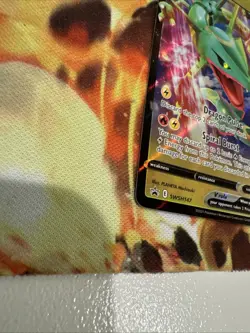 Rayquaza V SWSH147 Sword & Shield Black Star Promo Holo Pokemon Card LP - Image 2