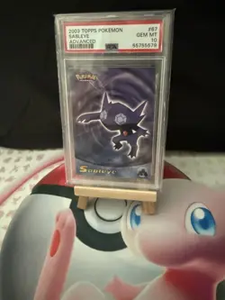 Topps 2003 Pokemon Advanced Sableye #67 PSA 10 Gem Mint English Card - Image 1