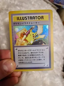 Japanese Pokemon Jap Illustrator Holo 1996 style Card Promo Pikachu Charmander - Image 2