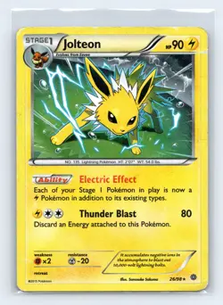 Jolteon - 26/98 (Cosmos Holo) Promo Miscellaneous Cards & Products 026/098 HP - Image 1