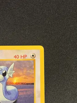 Dratini 26/102 1999 1st Edition Base Set Shadowless Pokemon Card Vintage LP+ - Image 3