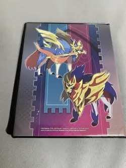 Jumbo Card & Binder Gamestop Pokemon Sword Shield 6 Celebrations Starter Pokemon - Image 5