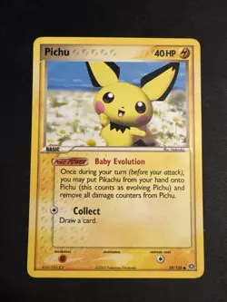 Pokemon Card - Pichu Emerald 59/106 Common - Image 1