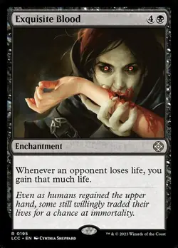 MTG Exquisite Blood [LCC] #195 - Image 1
