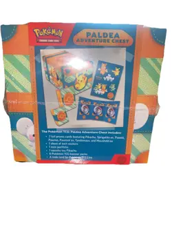Pokemon TCG Paldea Adventure Chest 6-Pack with 7 Foil Promos Factory SEALED - Image 4