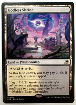 Godless Shrine - Rare - MTG Edge of Eternities - 0254 NM - Image 1