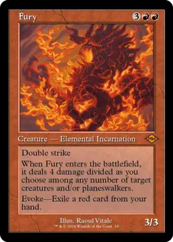 Fury (Retro Frame) 10 Mythic Modern Horizons 2 Near Mint - Image 1