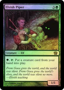 8th Edition MTG FOIL Elvish Piper Magic - Image 1