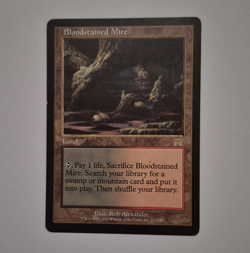 Wizards of the Coast MTG Bloodstained Mire Onslaught #313 Regular Rare English - Image 1