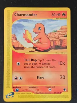 Pokemon TCG Charmander 97 Expedition Mint Near Mint (non-holo) - Image 1