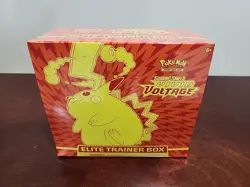 Pokemon TCG: Sword & Shield-Vivid Voltage Elite Trainer Box ETB Factory Sealed - Image 1