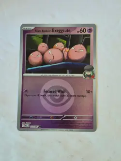 Team Rocket's Exeggcute Energy Symbol 077/217 Ascended Heroes Reverse Holo NM - Image 1