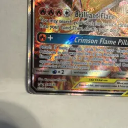 Pokemon Charizard & Braixen GX SM230 TAG TEAM GX Promo Holo 270HP - Image 2