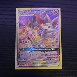 The Pokemon Company Charizard & Braixen GX SM230 SM Promos TAG TEAM Holo - Image 1