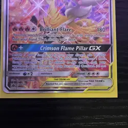 The Pokemon Company Charizard & Braixen GX SM230 SM Promos TAG TEAM Holo - Image 3