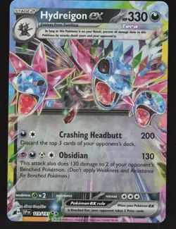 Hydreigon ex 119/191 Double Rare Surging Sparks Pokemon Near Mint - Image 1