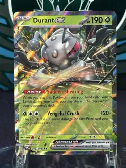 Pokemon Durant EX Surging Sparks #004/191 Double Rare Holo Near Mint - Image 1
