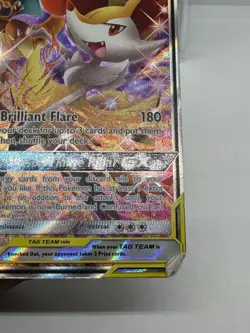 Pokemon TCG: Charizard & Braixen GX Tag Team Sun Moon Black Star Promo#SM230 HP - Image 5