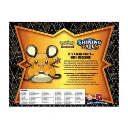 Pokemon Shining Fates Mad Party Pin Collections Box - Dedenne 820650808685 - Image 3