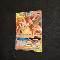 2016-19 Pokemon SM Black Star Promos Charizard & Braixen Tag Team GX #SM230 - Image 4