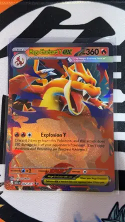 Mega Charizard Y ex 022/217 NM+ Ascended Heroes - Pokemon TCG 2026 PM55 - Image 1