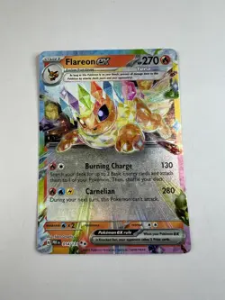 Flareon Ex 014/131 Double Rare Holo Pokemon Prismatic Evolutions - NM - Image 2