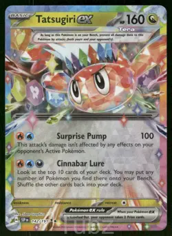 Tatsugiri ex 142/191 Double Rare Surging Sparks Pokemon Near Mint - Image 1