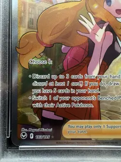 Pokemon 2022 Serena 193/195 Full Art Silver Tempest GEM MINT PSA 10 - Image 5