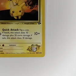 Pokemon TCG Lt. Surge's Pikachu Gym Challenge 84 Regular Unlimited Common - Image 4