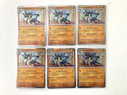 🔥 Lot Of 6 🔥 Lucario 114/198 Stamped Promo Pokemon Scarlet & Violet NM - Image 2