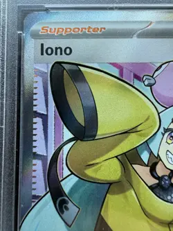 Pokemon Paldea Evolved Iono 254/193 Ultra Rare PSA 10 - Image 3