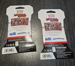2 Pokemon Scarlet & Violet Destined Rivals Booster Packs New Unopened - Image 3