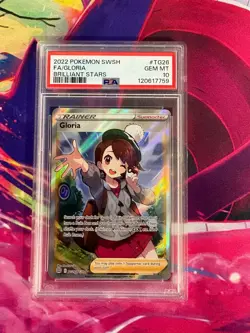 Gloria TG26/TG30 Brilliant Stars English PSA Graded 10 Pokemon TCG - Image 1