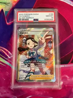 Candice 189/195 Silver Tempest PSA Graded 10 English Pokemon TCG - Image 1
