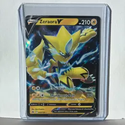 POKEMON TCG CHILLING REIGN ZERAORA V RARE HOLO 053/198 NM - Image 1