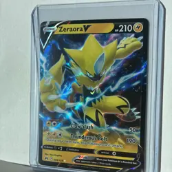POKEMON TCG CHILLING REIGN ZERAORA V RARE HOLO 053/198 NM - Image 2