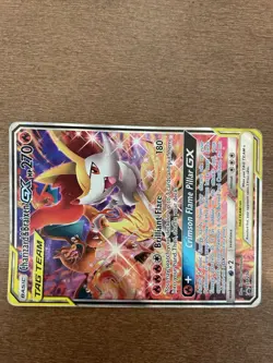 Pokemon TCG Charizard & Braixen GX Black Star Promo SM230 Holo - Image 2