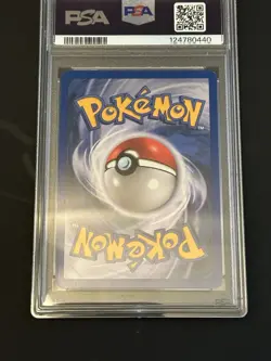 2000 Pokemon Team Rocket Dark Alakazam 1st Edition Holo #1/82 - Image 3