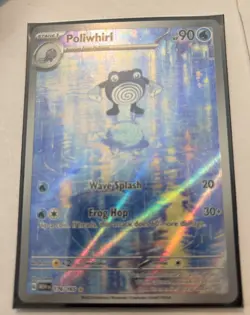 Poliwhirl Illustration Rare NM 176/165 Scarlet & Violet 151 Pokemon Pack Fresh - Image 2