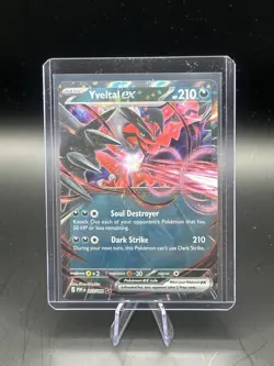 Yveltal ex 053/088 Me03: Perfect Order Holo Double Rare NM Pokemon TCG - Image 1