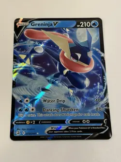 Greninja V Ultra Rare 073/264 Pokemon Fusion Strike K - Image 1