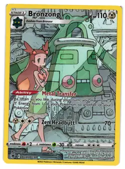 Pokemon TCG Astral Radiance Bronzong TG11/TG30 Trainer Gallery Holo NM - Image 1