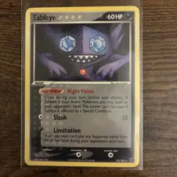 Sableye 23/107 Rare Deoxys Pokemon LP - Image 1